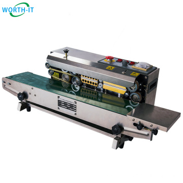 Horizontal Sealing Machine Band Sealer Machine High Quality Continuous Band Sealer Plastic 32℉ - 572℉ within 6kg Unlimited